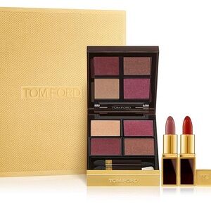 TOM FORD Eye Quad & Lip Set BURNISHED AMBER, CASABLANCA, SCARLET ROUGE